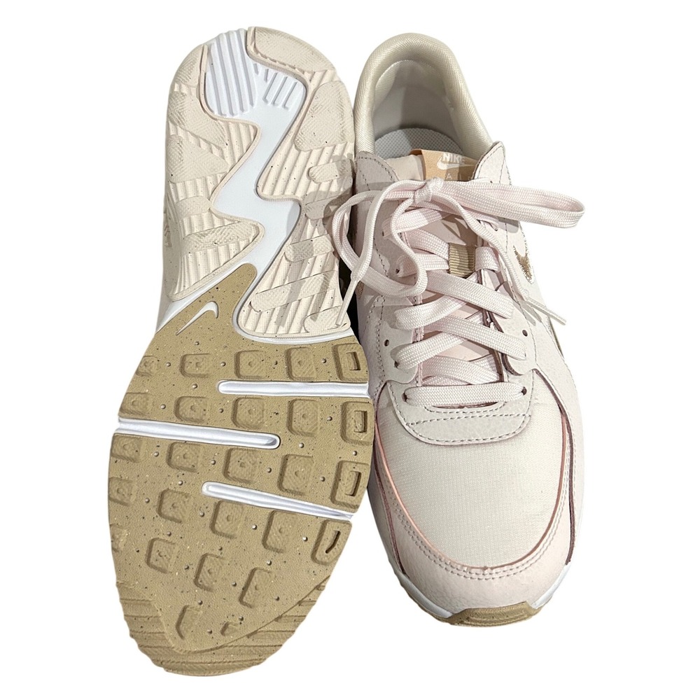 NEW Nike Women's Air Max Excee Sneakers Light Soft Pink Shimmer White 10 Casual - Picture 4 of 8
